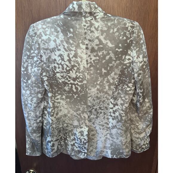 TRUTH AND PRIDE SILK BLAZER; SIZE SMALL - Picture 4 of 6